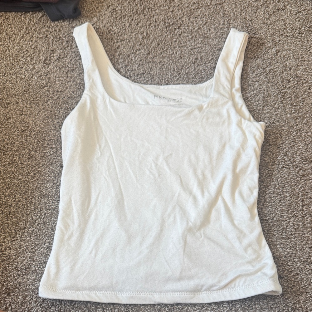 White Tank Top